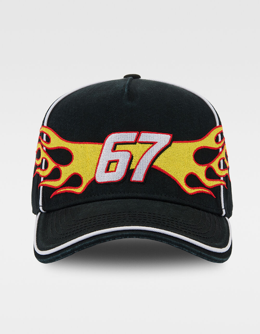 Six Seven Flame Snapback Hat