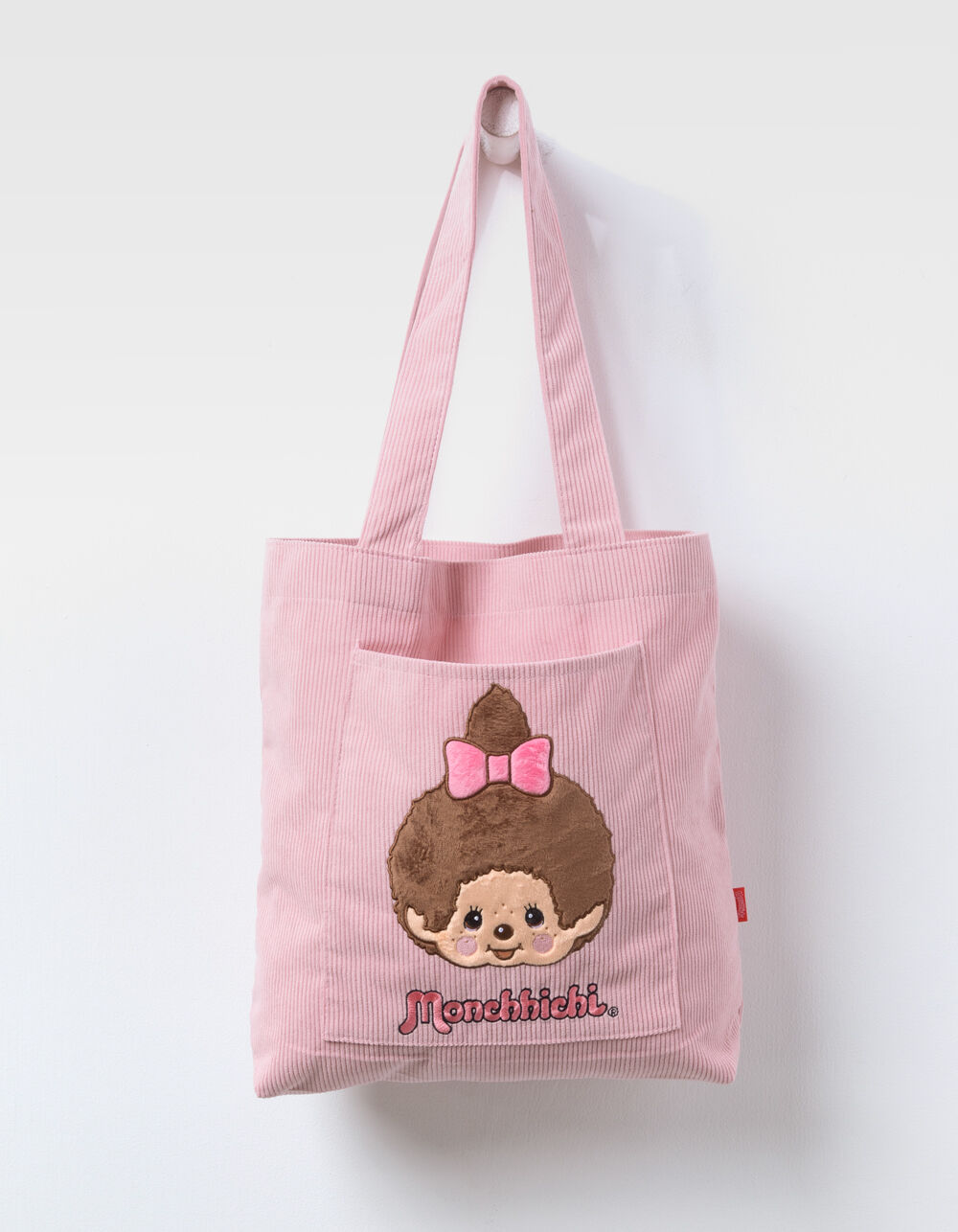MONCHHICHI Corduroy Tote Bag