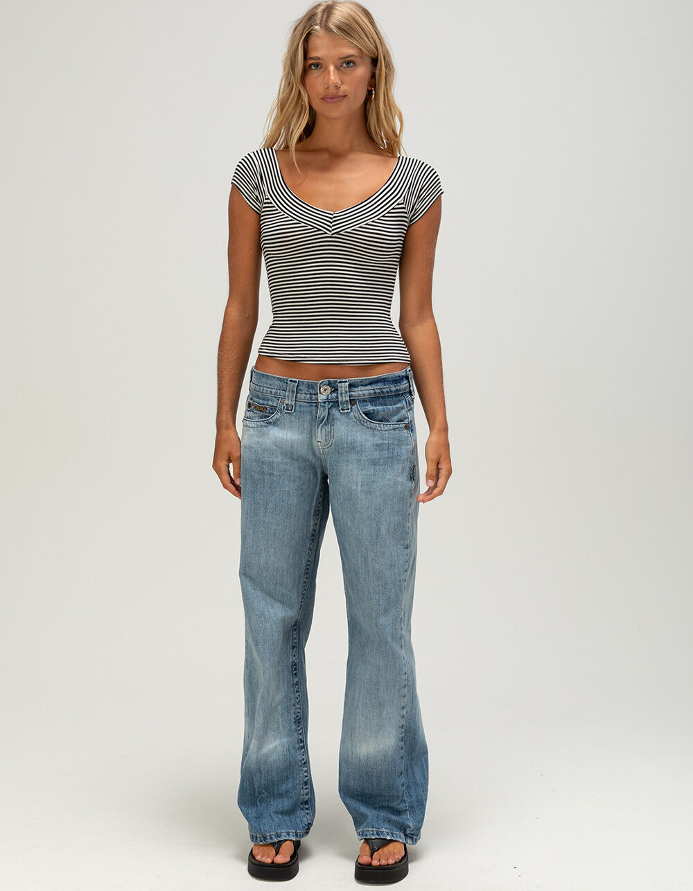 BDG Urban Outfitters Kayla Womens Low Rise Slouchy Boyfriend Jeans