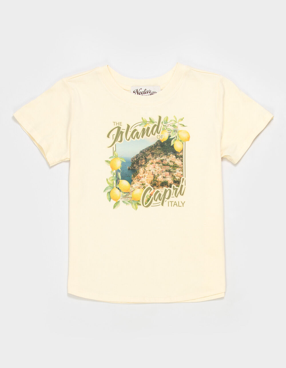 NECTAR CLOTHING Island Of Capri Girls Tee