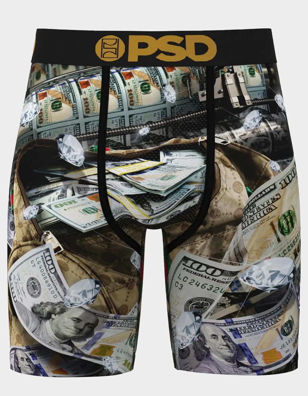 PSD Fresh Money Mens Boxer Briefs