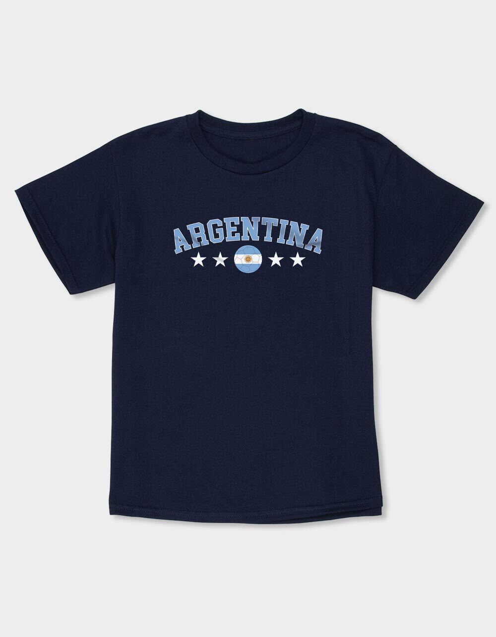 ARGENTINA Flag Soccer Girls Tee