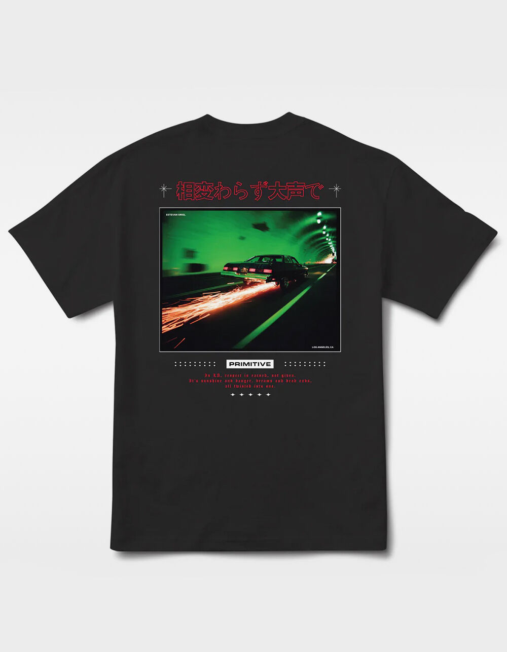 PRIMITIVE Scrape Mens Heavyweight Tee