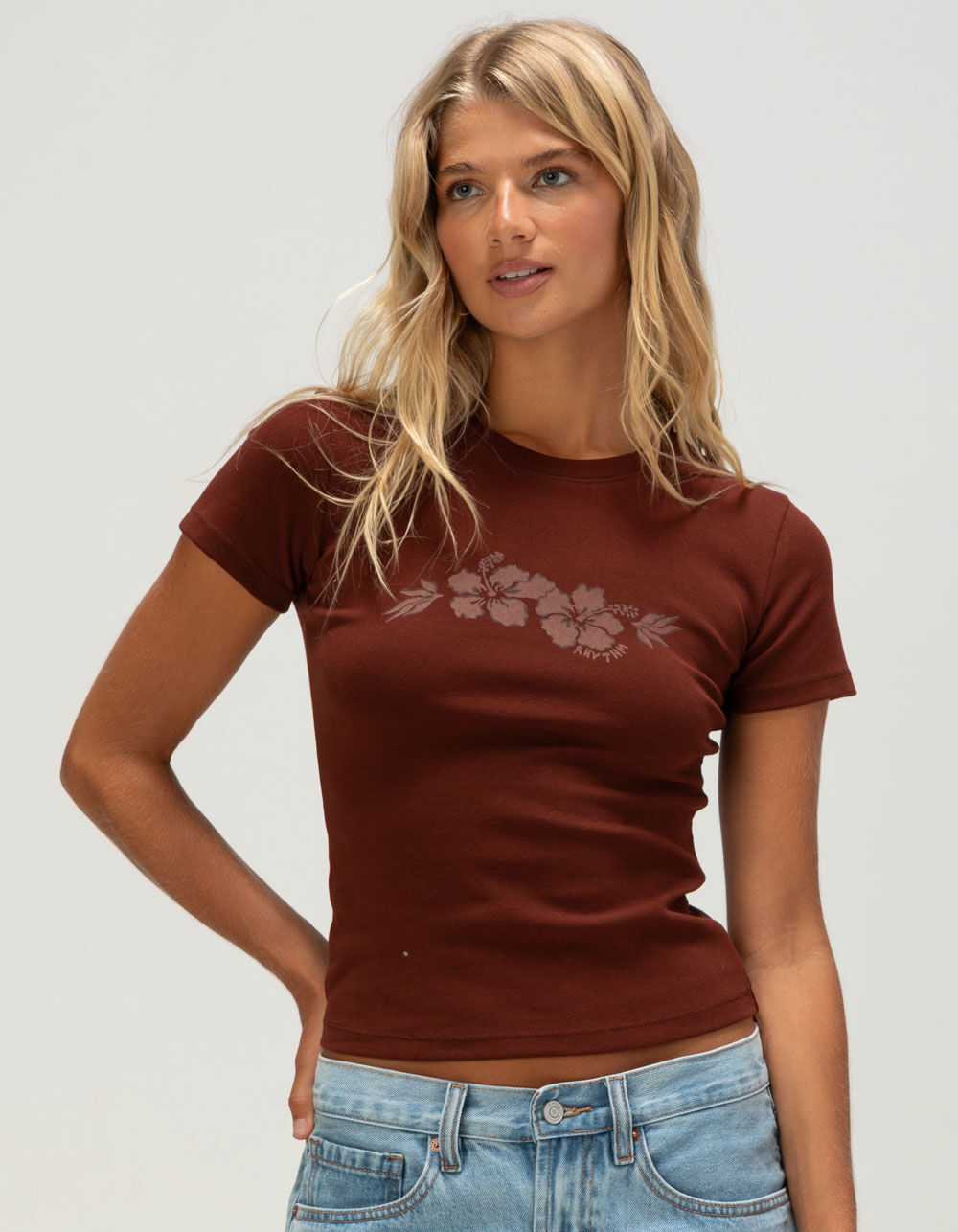 RHYTHM Koko Floral Womens Tee