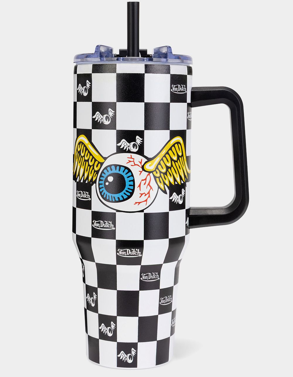 VON DUTCH 40oz Vision Board Double Walled Insulated Stainless Steel Tumbler