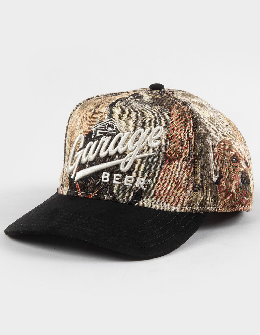 AMERICAN NEEDLE Garage Tapestry Snapback Hat