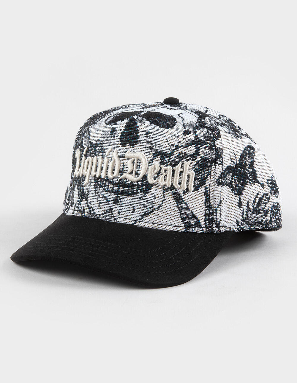 AMERICAN NEEDLE Liquid Death Tapestry Snapback Hat