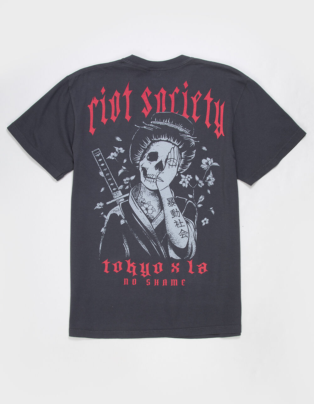 RIOT SOCIETY Geisha Mens Heavyweight Tee