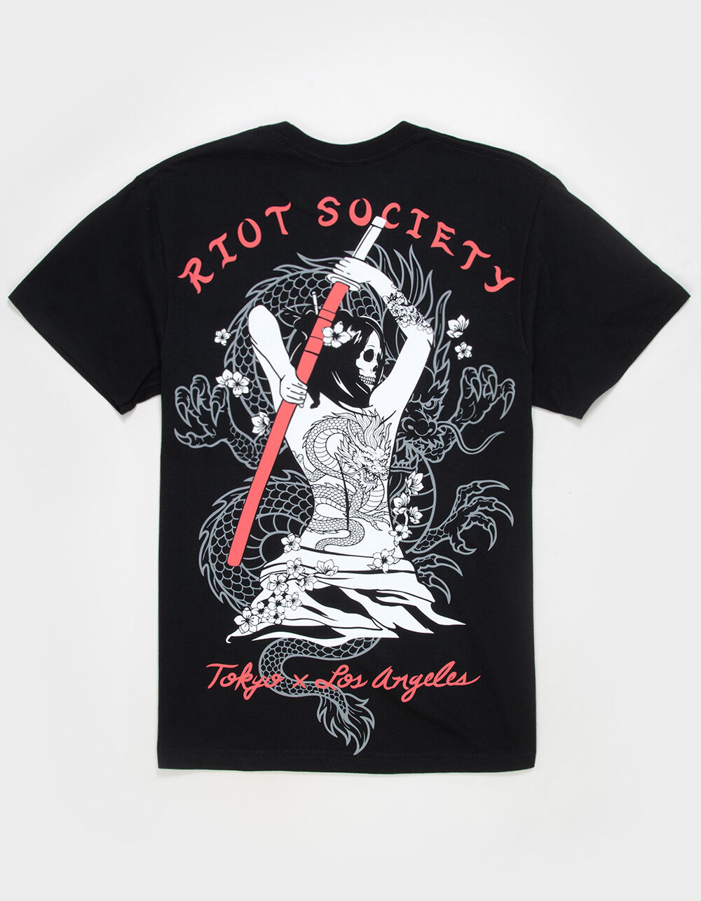RIOT SOCIETY Geisha Tattoo Mens Tee
