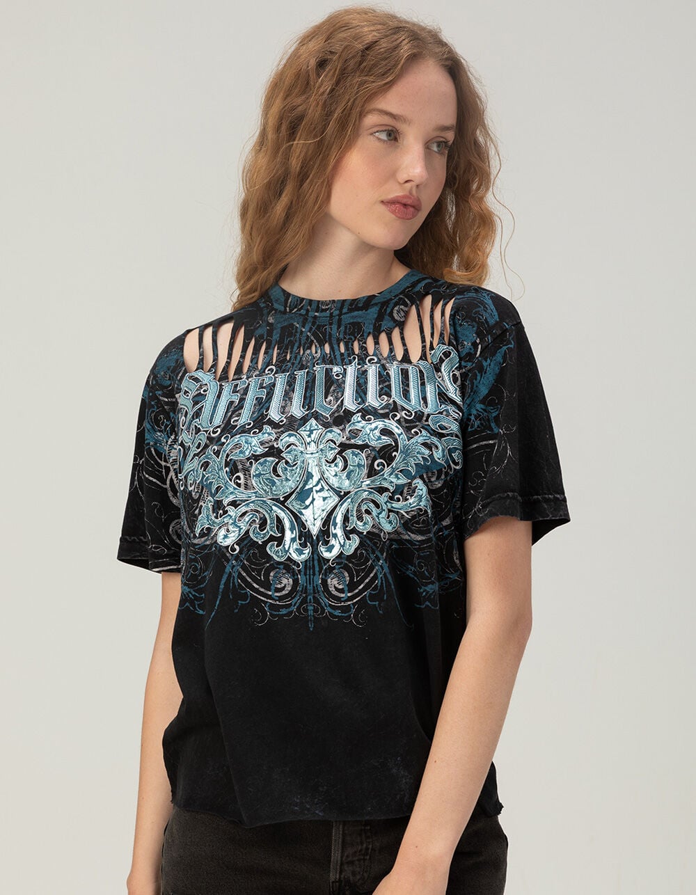 AFFLICTION Artifact Womens Tee