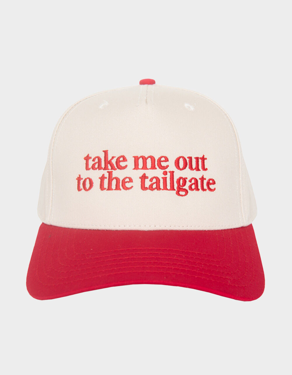 KATYDID Take Me Out To The Tailgate Two-Toned Hat