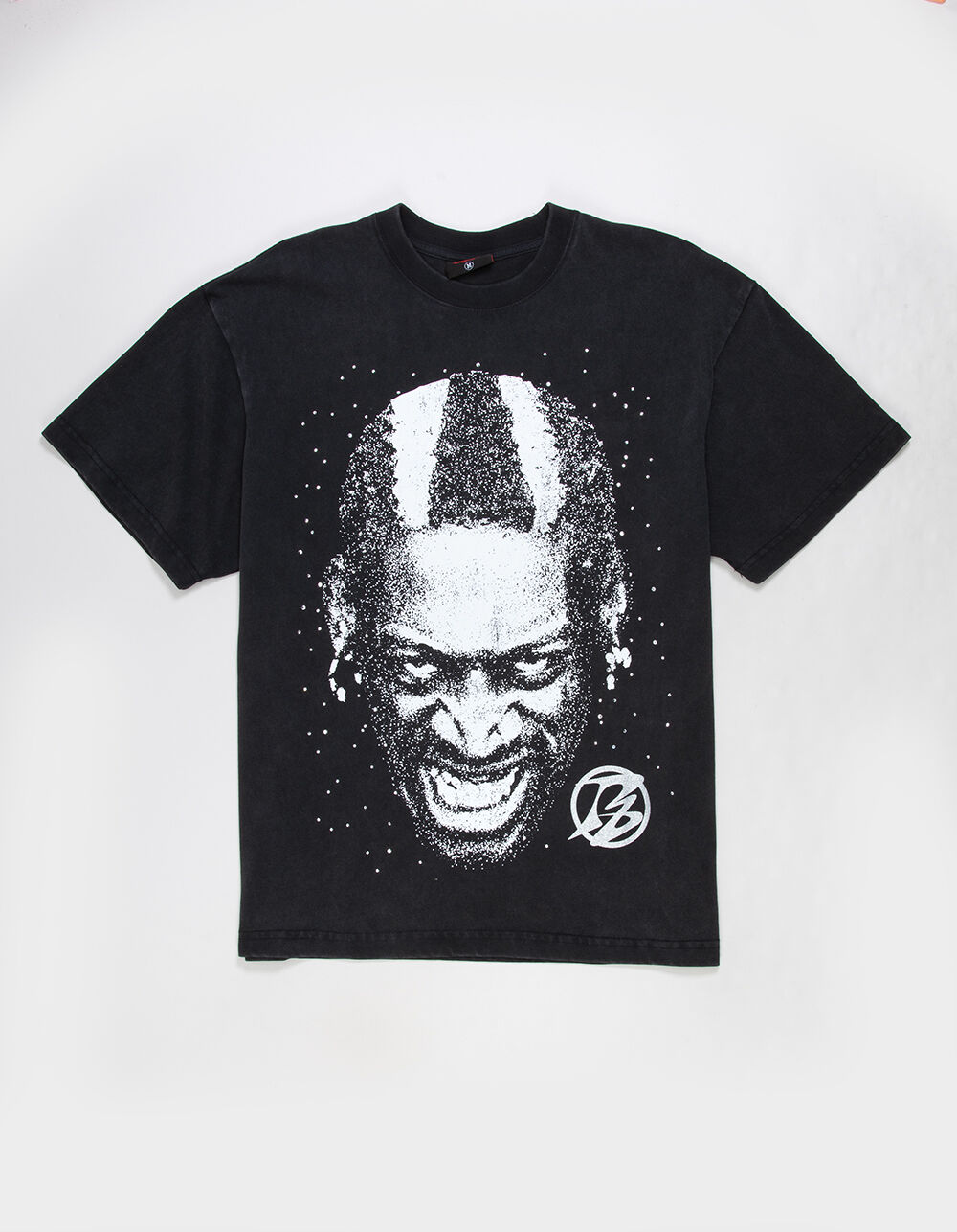 RODMAN BRAND Grind Rhinestone Mens Boxy Tee