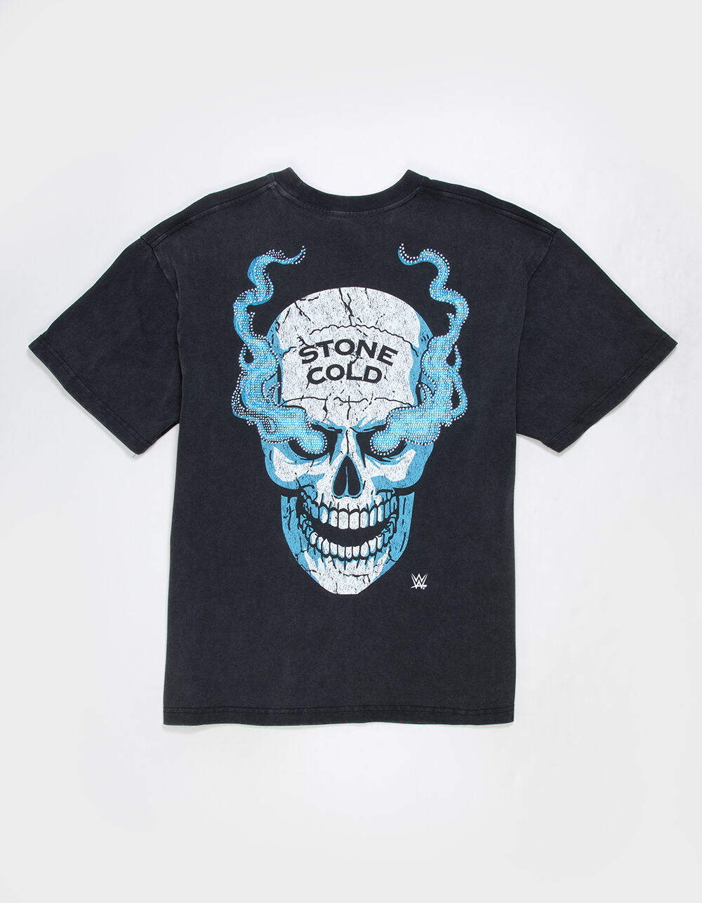WWE Stone Cold Rhinestone Mens Boxy Tee