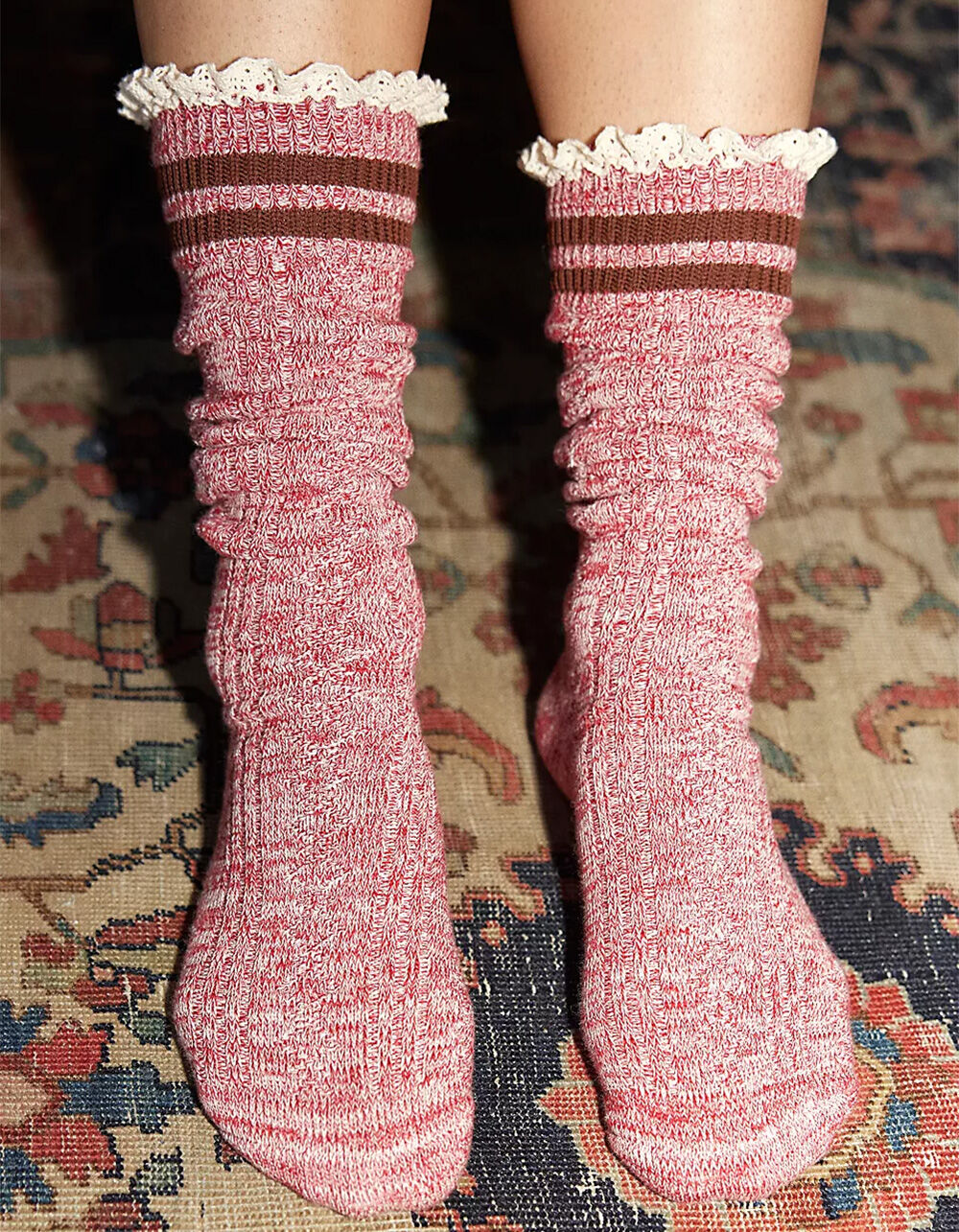 FREE PEOPLE Homecoming Womens Knee High Socks