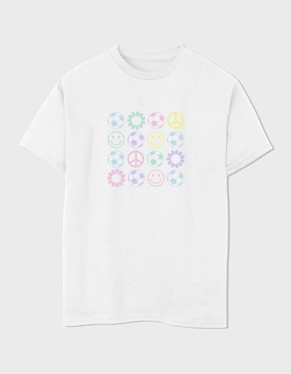 SOCCER Icon Grid Girls Tee