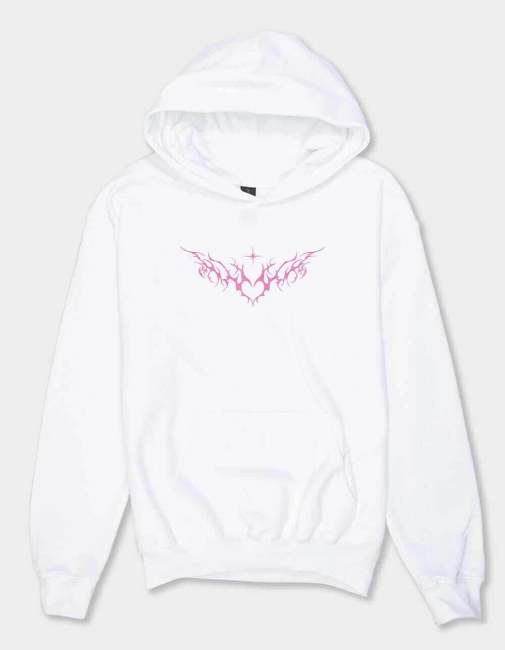 HEART Cyber Flames Unisex Kids Hoodie