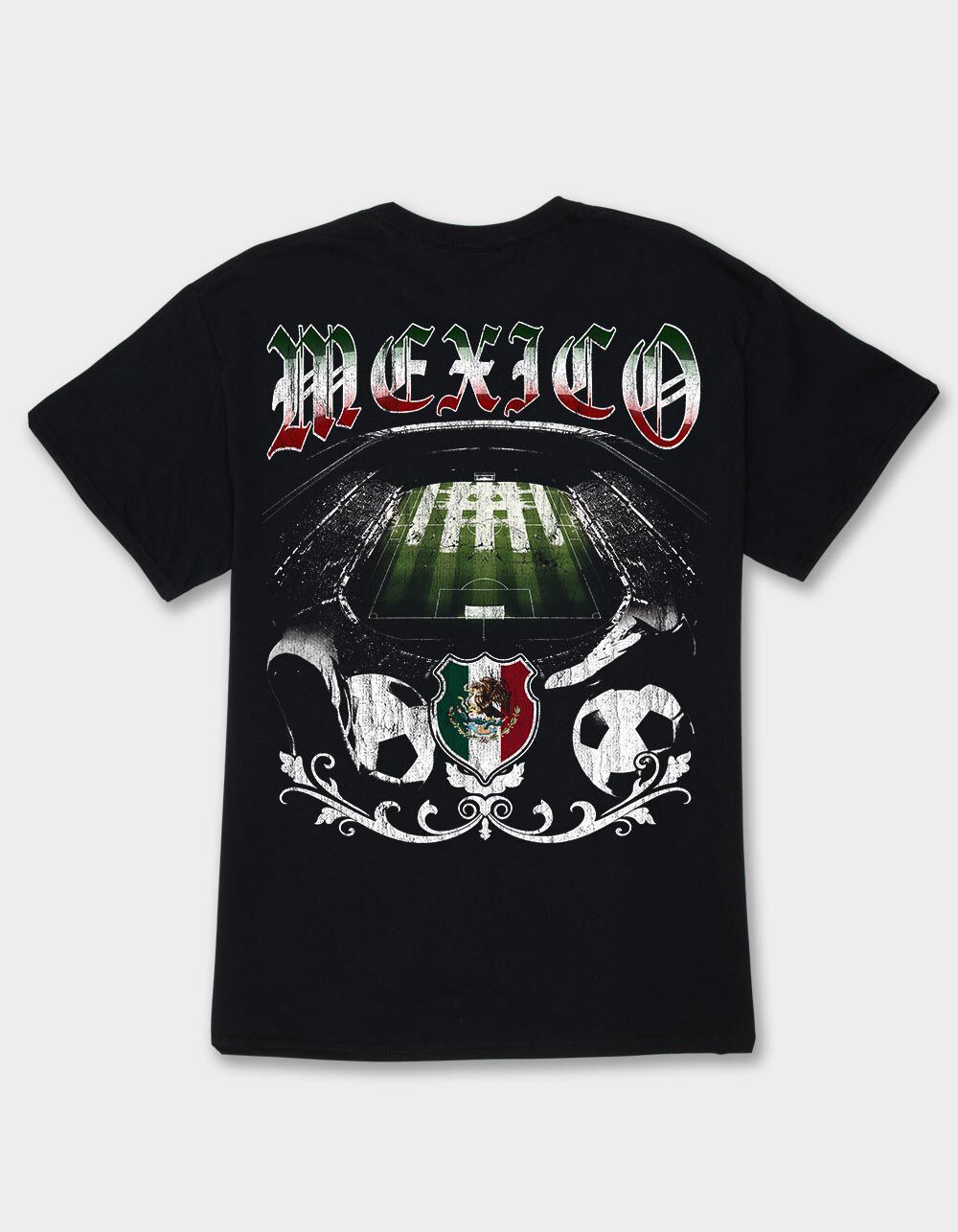 MEXICO Soccer Arena Distressed Unisex Tee