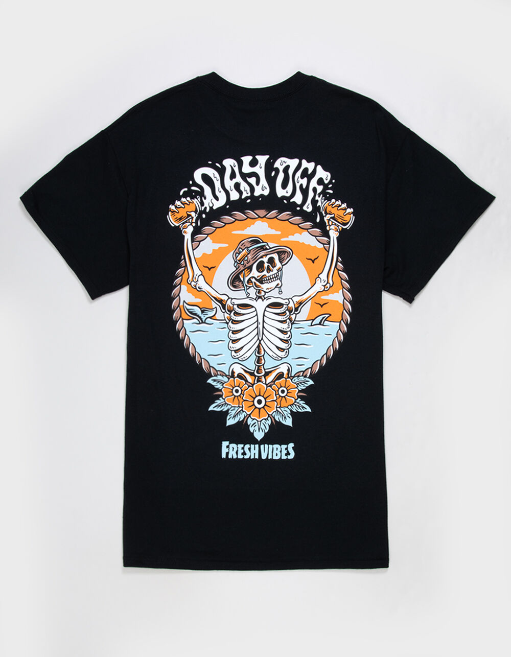 FRESH VIBES Day Off Mens Tee