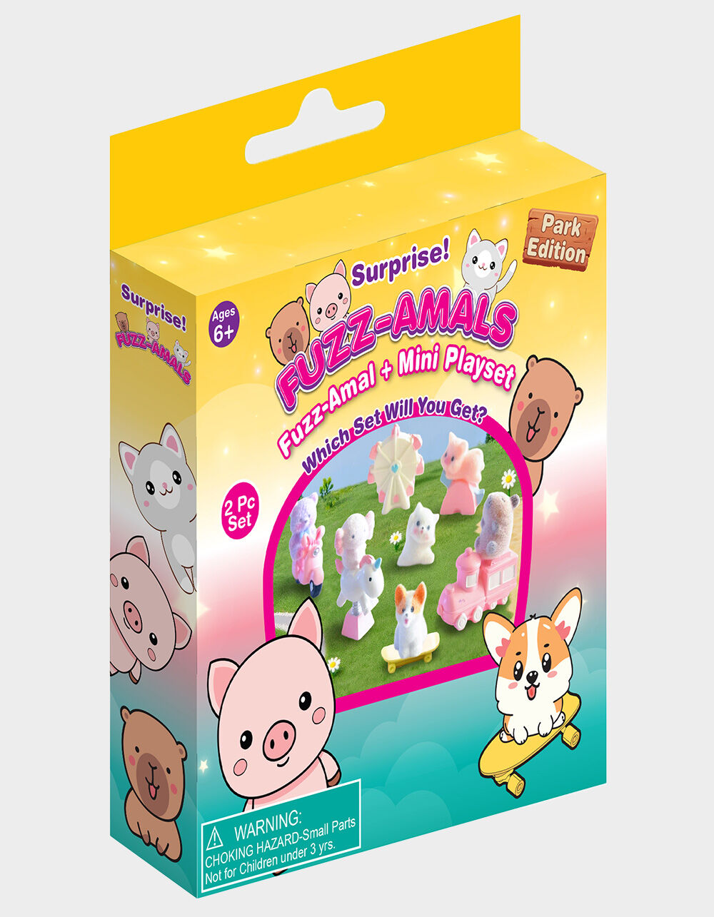FUZZ-AMALS Fuzz-Amal and Mini Playset Blind Box