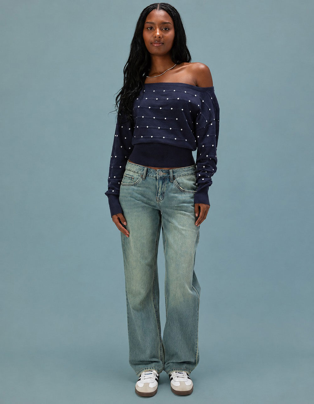 RSQ Womens Low Rise Loose Straight Jeans