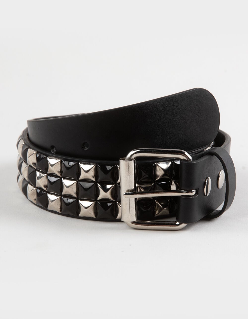 Black Silver Stud Belt