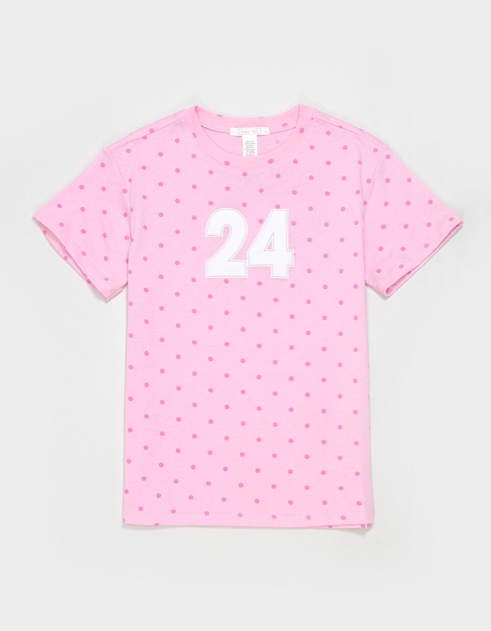 FULL TILT 24 Dot Girls Boyfriend Tee