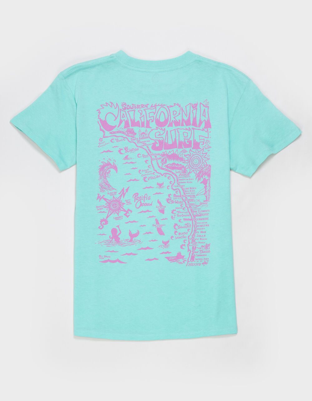 DISTANT LOCAL Cali Girls Boyfriend Tee