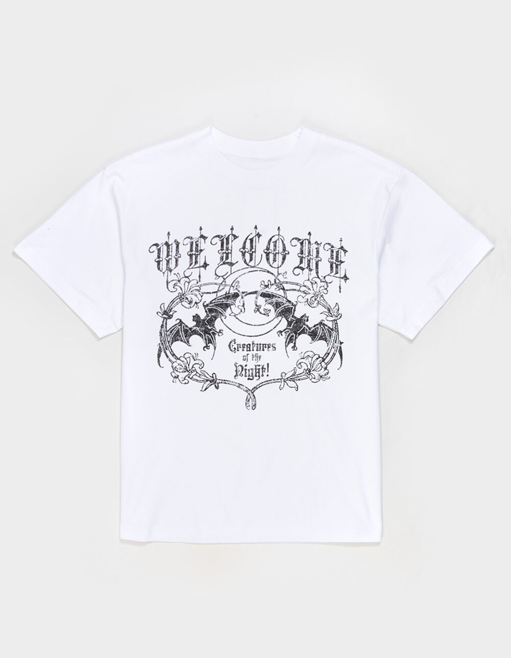 WELCOME SKATEBOARDS Night Creature Mens Boxy Tee