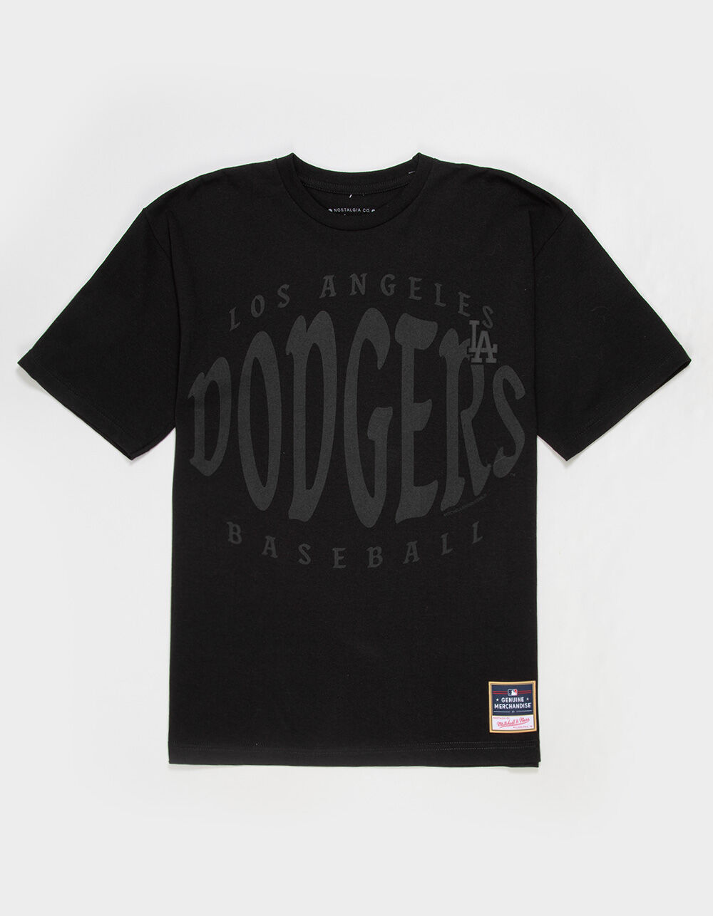 MITCHELL & NESS Los Angeles Dodgers Warp Mens Tee