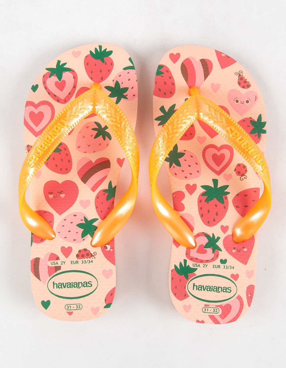 HAVAIANAS Flores Girls Flip Flops