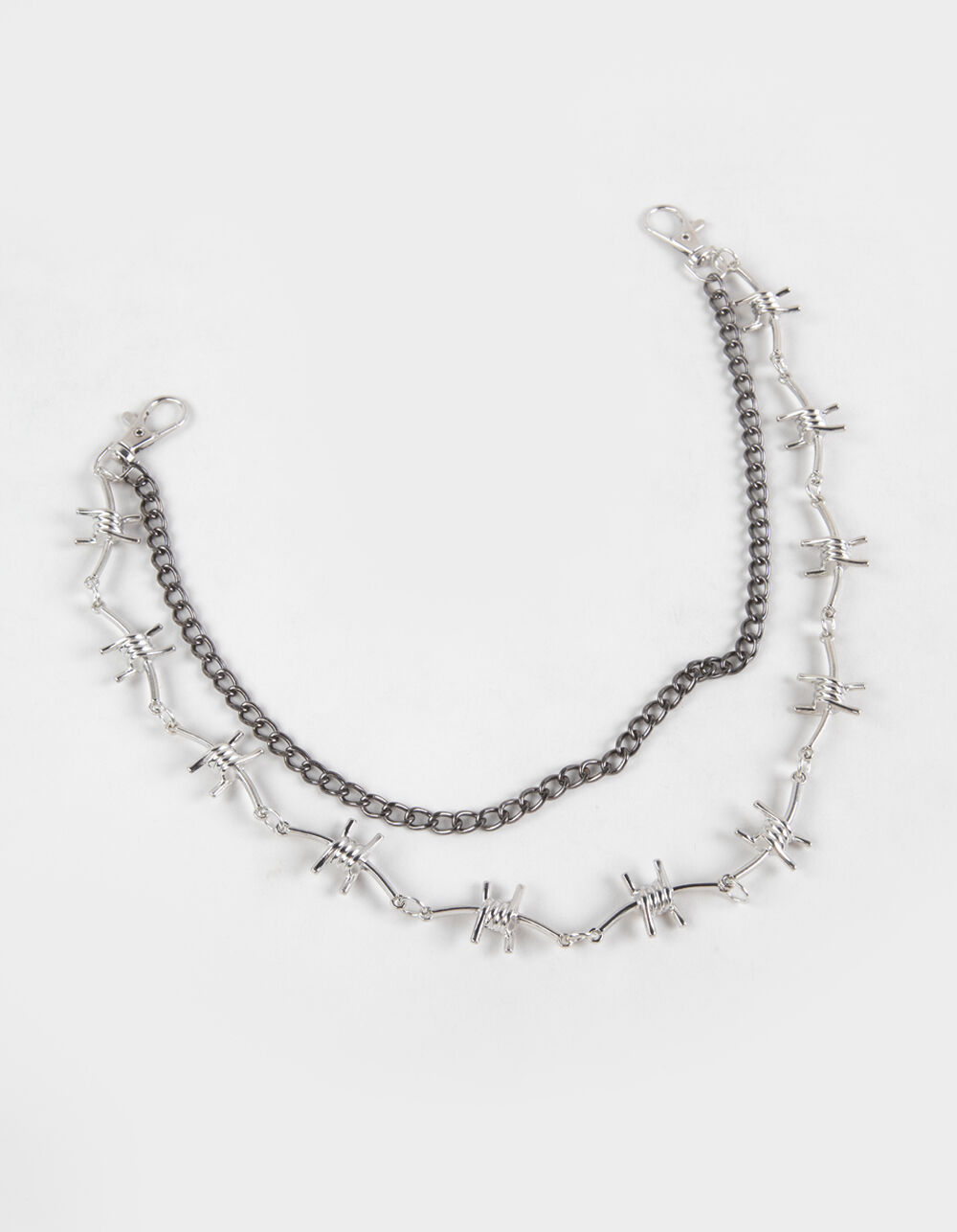 RSQ Barbed Wire Wallet Chain