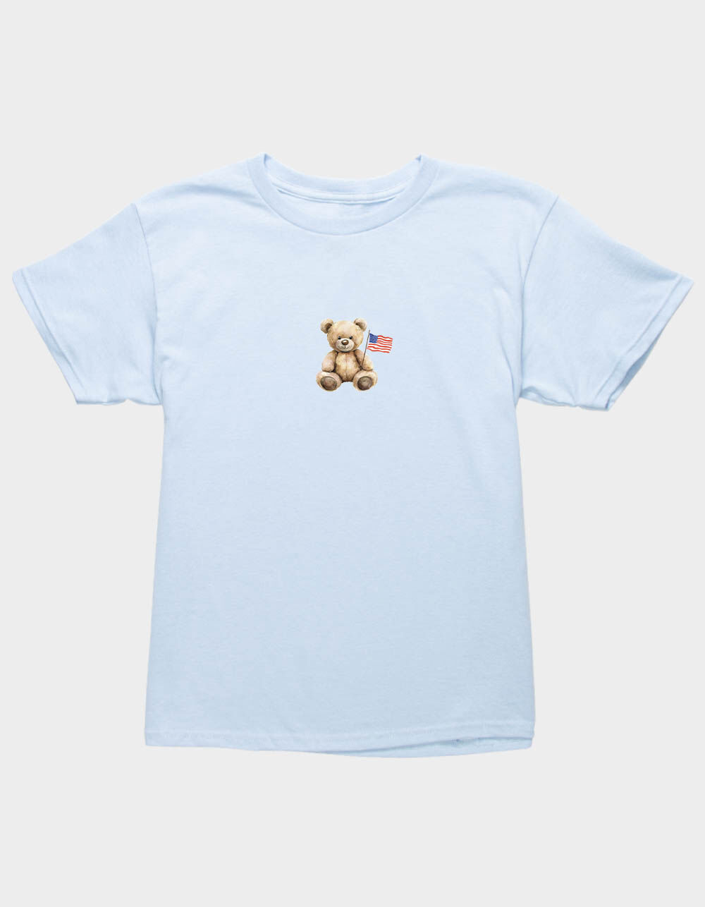 BEAR Teddy Flag Girls Tee