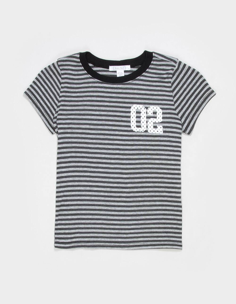FULL TILT 02 Stripe Girls Tee