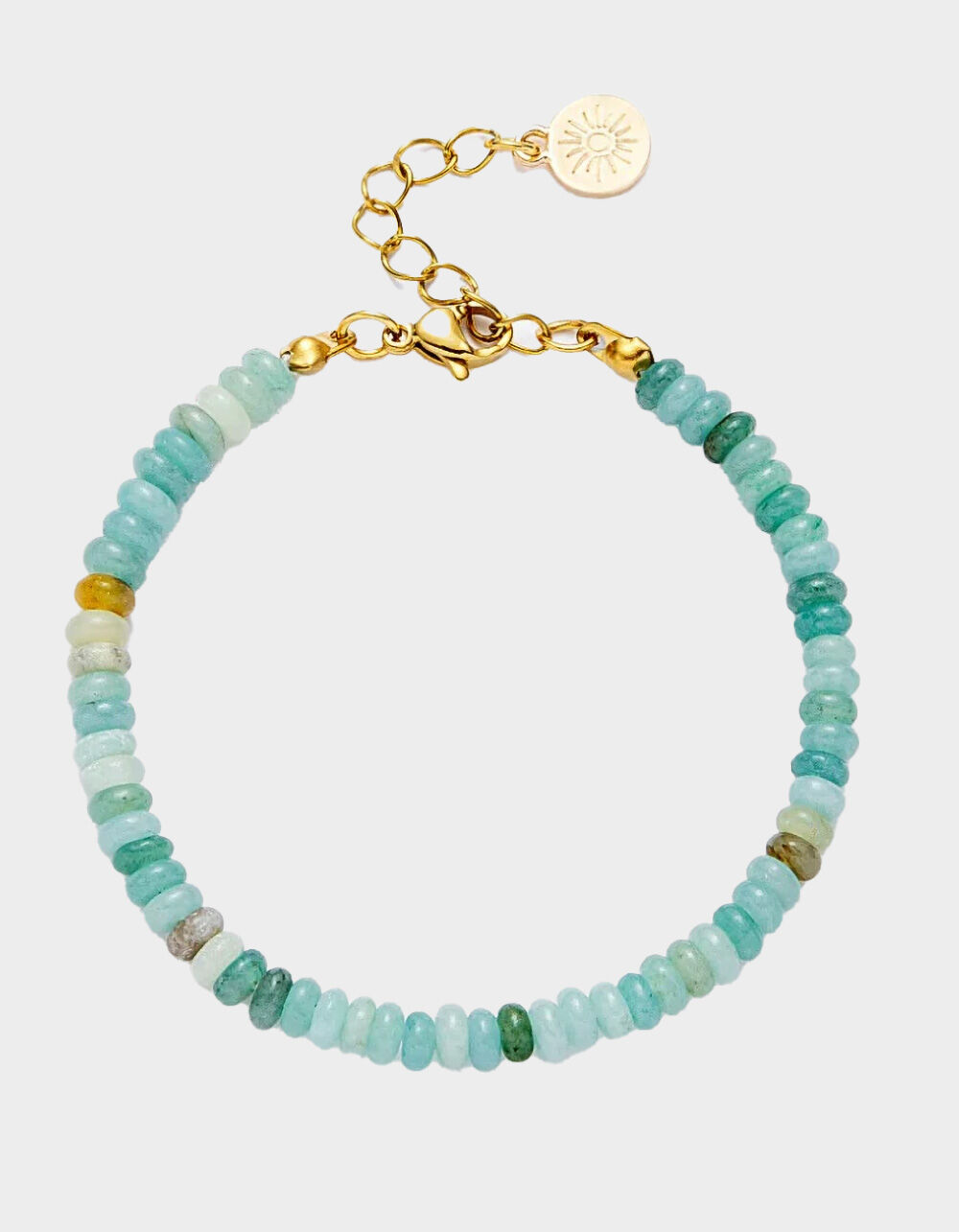 MAUKA Aquamarine Clasp Bracelet