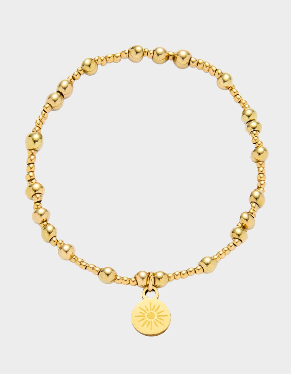 MAUKA Mixed Gold Beaded Bracelet