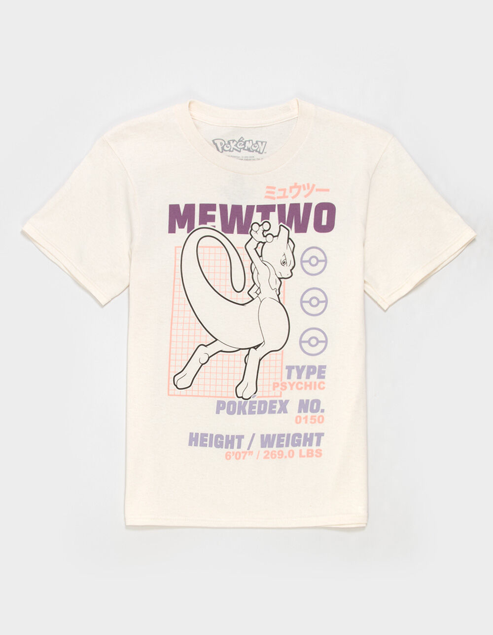 POKEMON Mewtwo Boys Tee