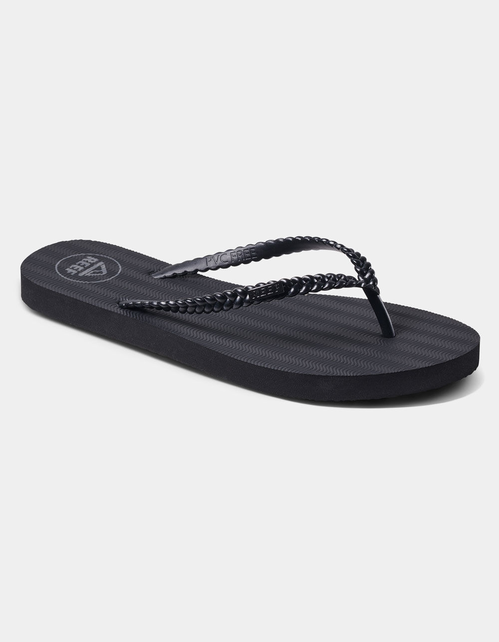 REEF Seaside Twist Womens Square Toe Flip Flops