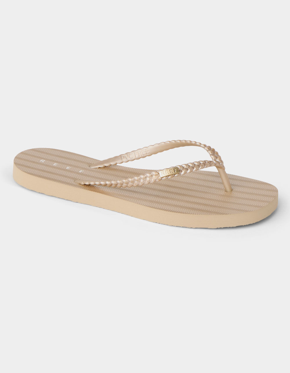 REEF Seaside Twist Womens Square Toe Flip Flops