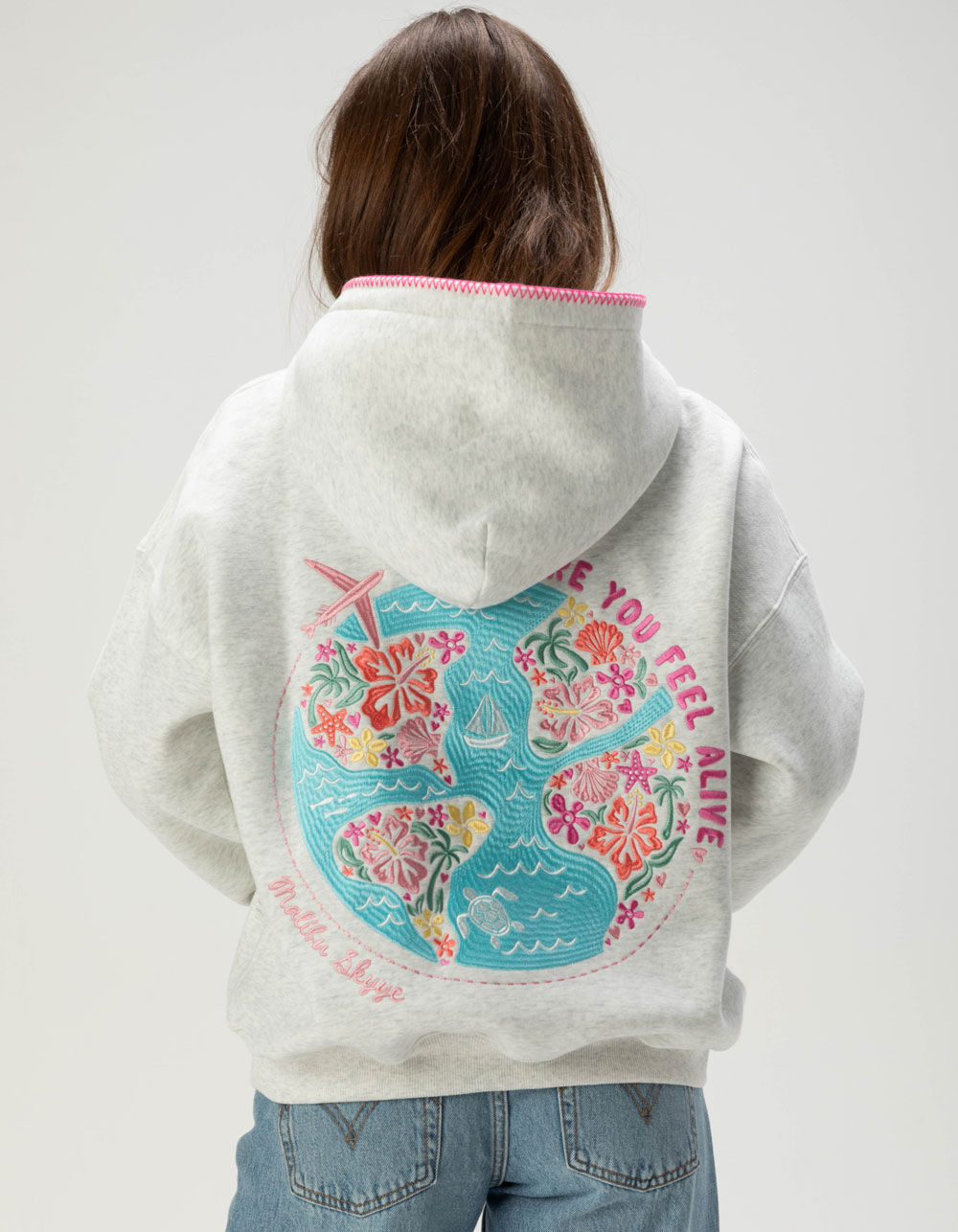 MALIBU SKYYE Alive Womens Hoodie