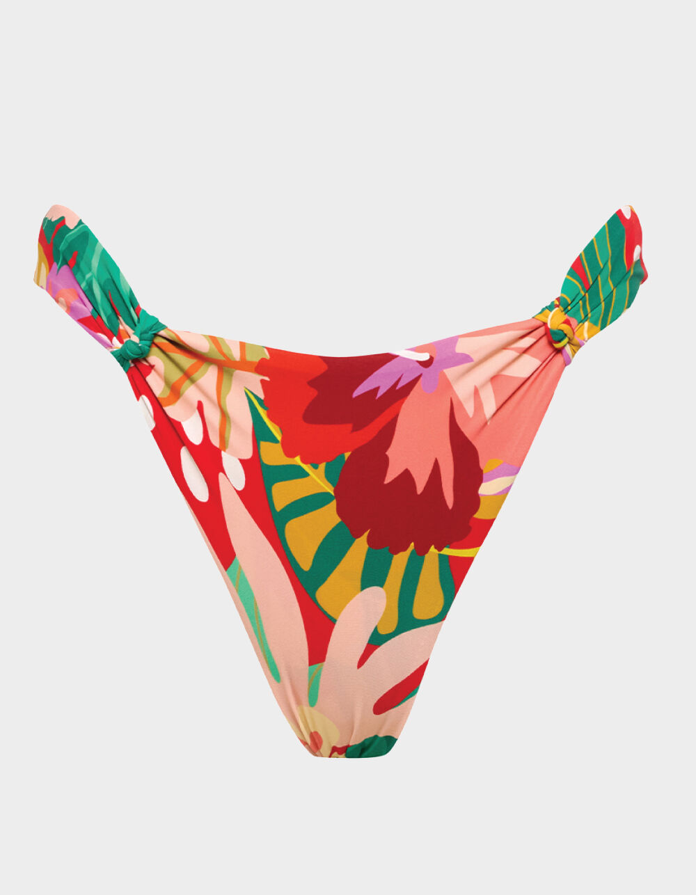 VYB SWIM Mai Tai Kyle Knotted Bikini Bottoms