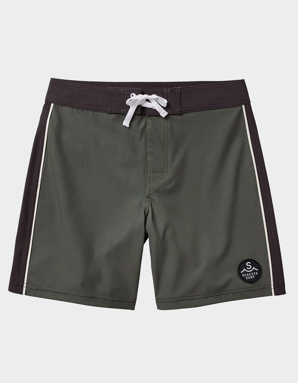 SEAESTA SURF Black + Olive Boys Boardshorts