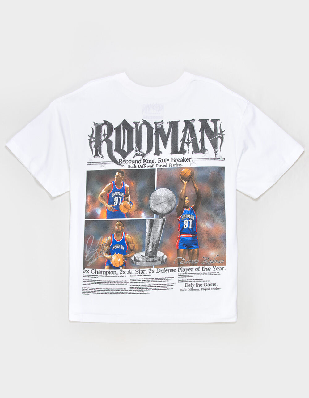 RODMAN BRAND Rule Breaker Mens Boxy Tee