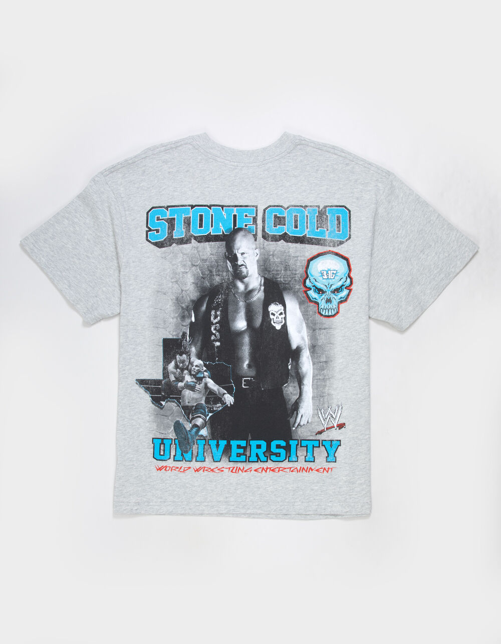 WWE Stone Cold Alum Mens Boxy Tee