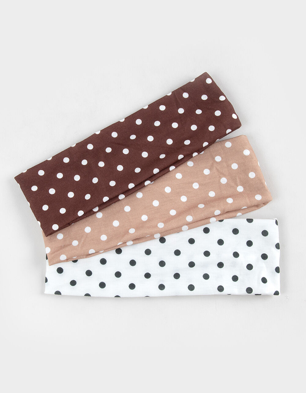 FULL TILT 3 Pack Polka Dot Headbands