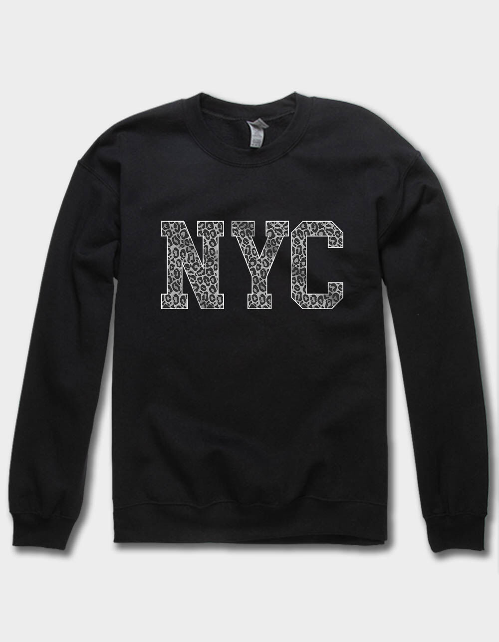 NEW YORK CITY Leopard Unisex Crewneck Sweatshirt