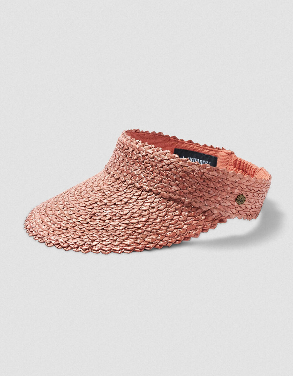 HEMLOCK HAT CO. Capri Straw Visor