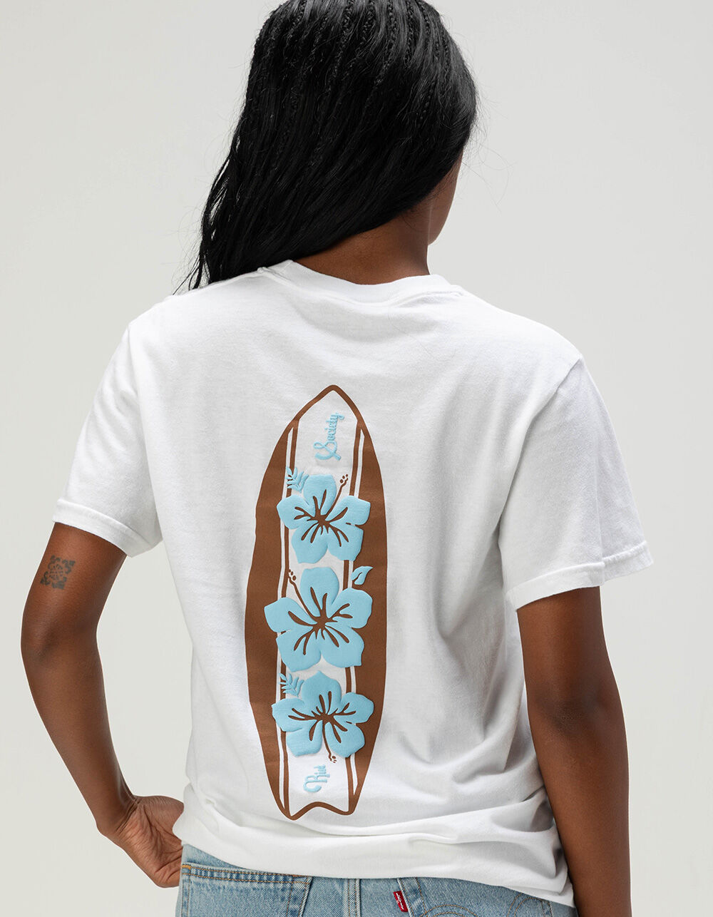 RIOT SOCIETY Surfboard Womens Tee