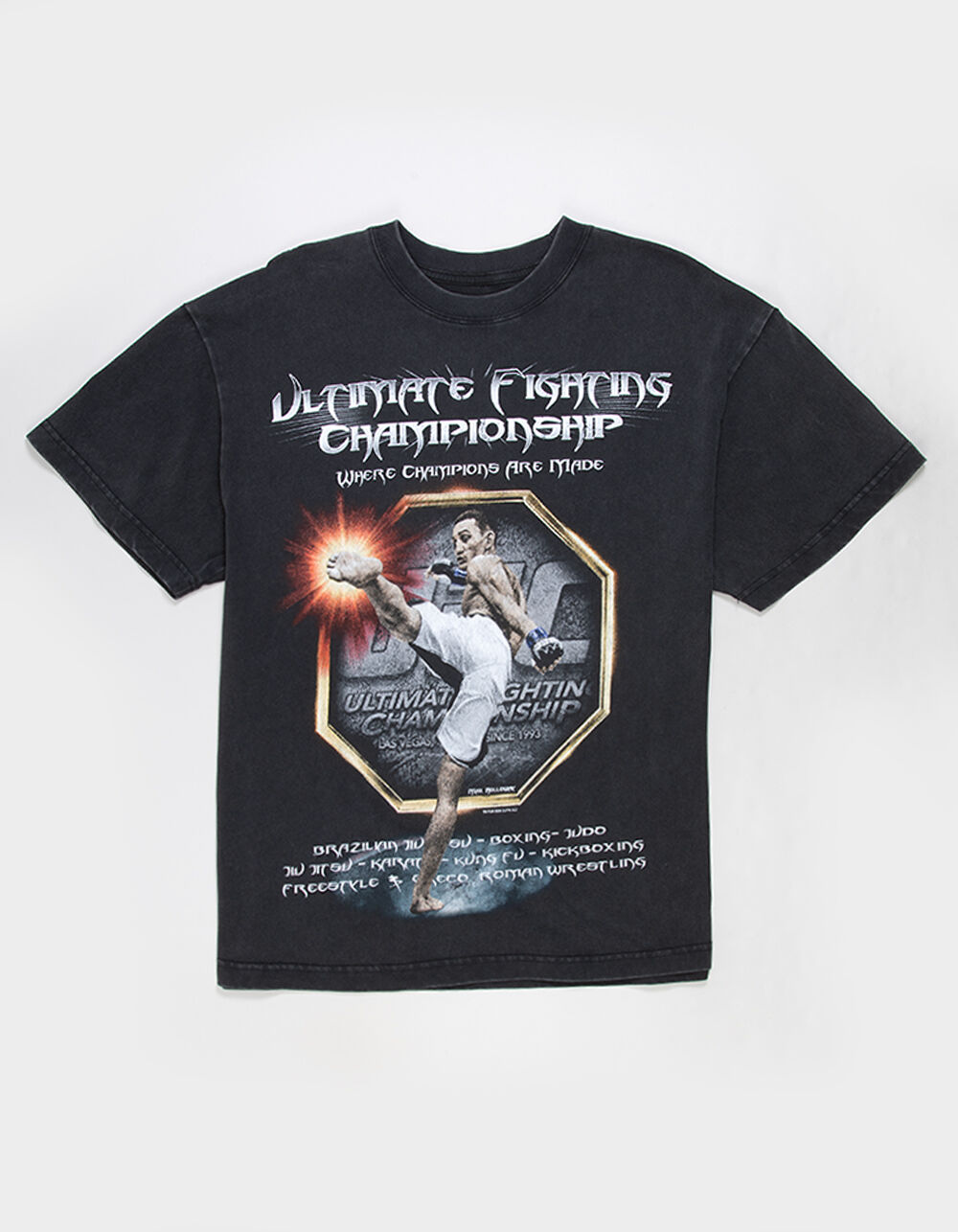 UFC Holloway Kick Mens Boxy Tee
