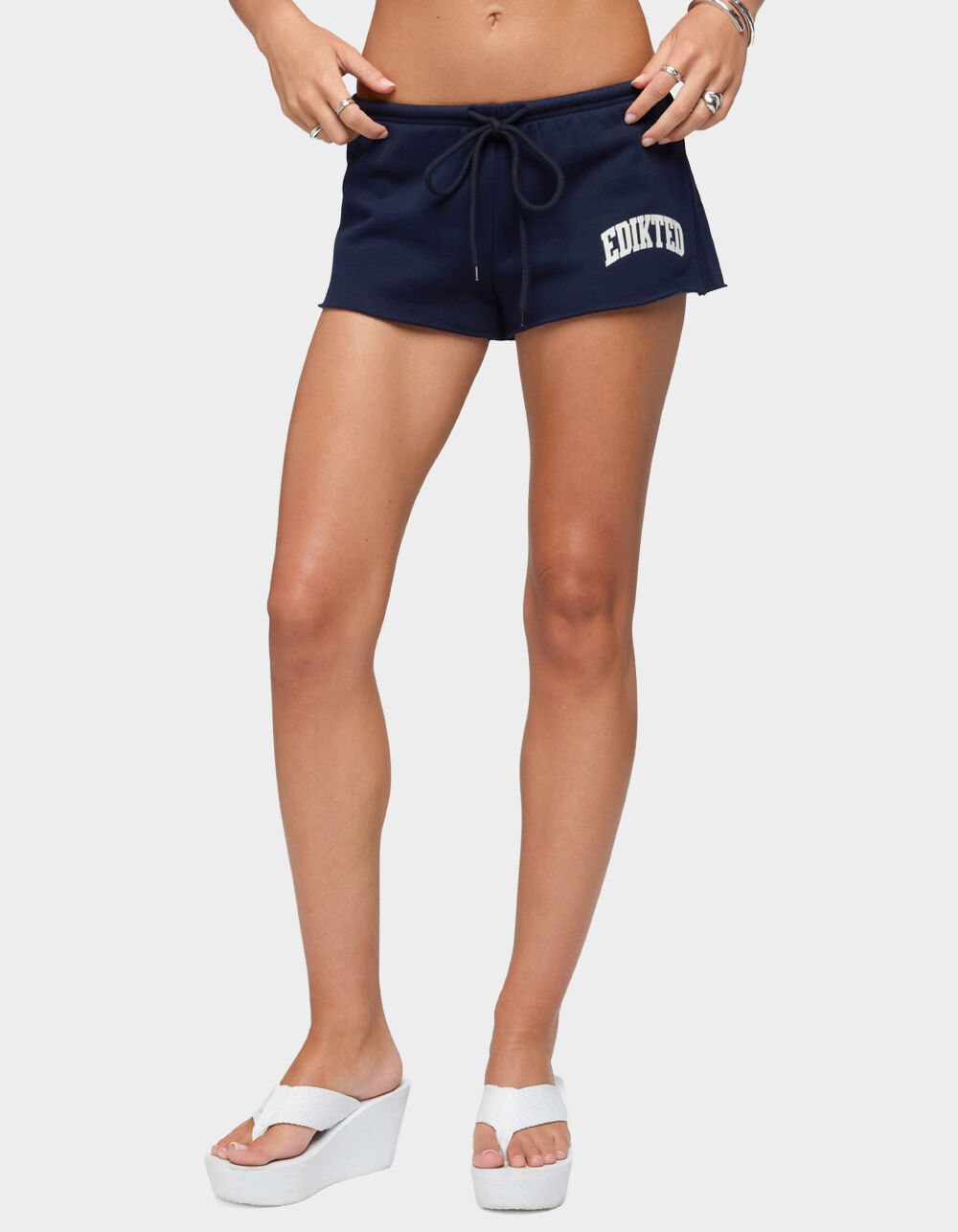 EDIKTED Sporty Babe Edikted Micro Shorts