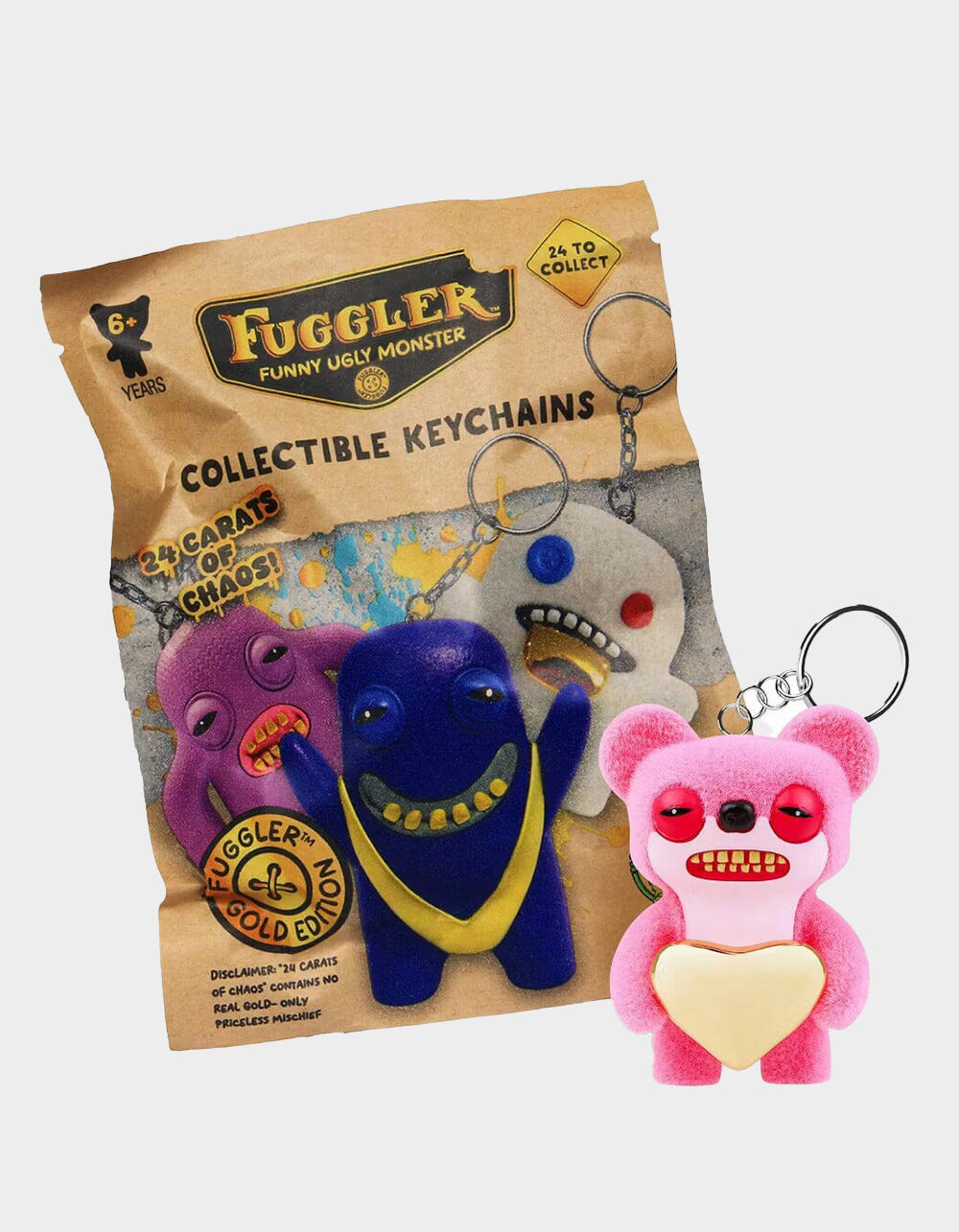 FUGGLER Gold Edition Collectible Keychain Blind Bag